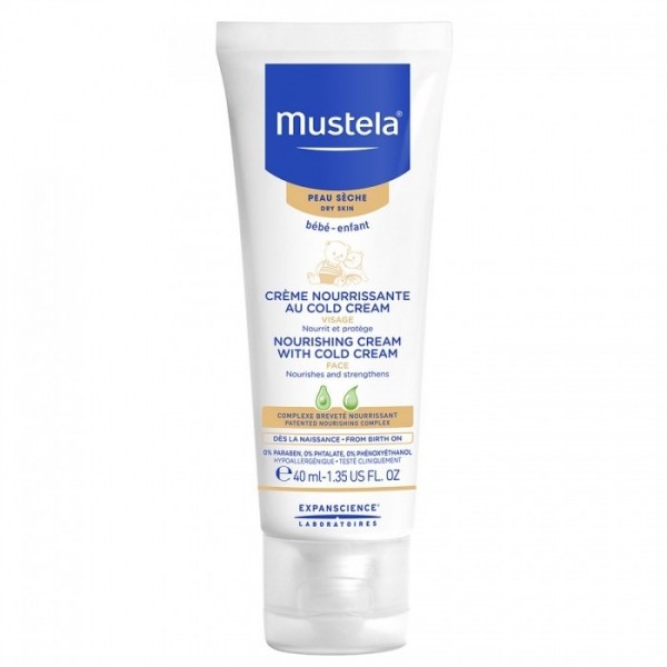 Mustela Cold Cream Crema Facial 40 ml